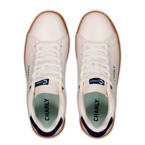 Tenis Choclo Para Caballero Charly Blanco 1087042010