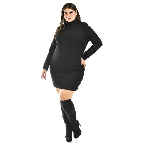 Vestido Casual Para Dama Roman Fashion  Negro 3821