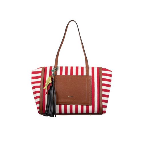 Bolso Tote Bag Para Dama Crabtree Rojo 4496