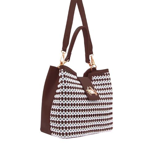 Bolso Shoulder Bag Para Dama Crabtree Café E3584