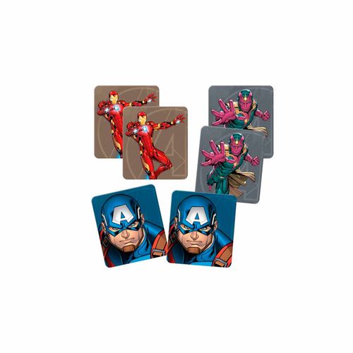 Juego De Memoria Avengers Multicolor JCA-1485