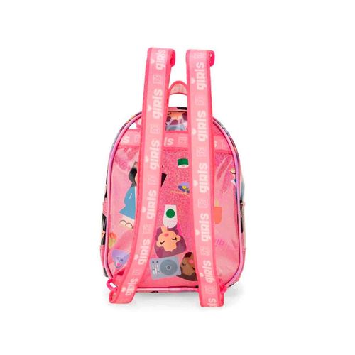 Backpack Satreli Para Niña Oe Girls Rosa 4BLGI24867ROS