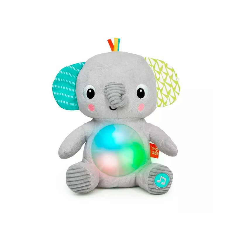 Elefante De Peluche Para Bebe Bright Starts Multicolor 12498 La Marina