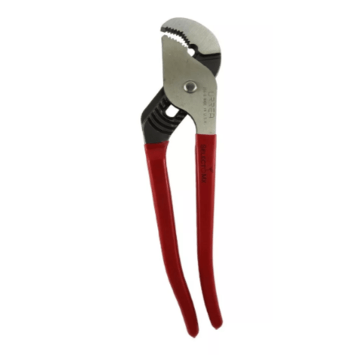 Pinza de extensión 4 posiciones de 9-1/2" para tubo Urrea rojo 265g