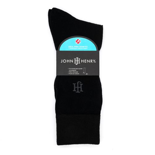 Calcetín Para Caballero 1Pza John Henry Negro SLOUCH