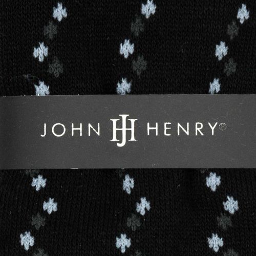 Calcetín John Henry negro para caballero 3Pzas 3 PACK