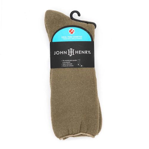 Calcetín Médico Para Caballero John Henry Beige 525 DIA