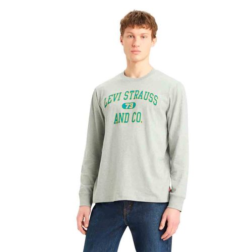 Playera Casual Para Caballero Levis Gris 16139-0227
