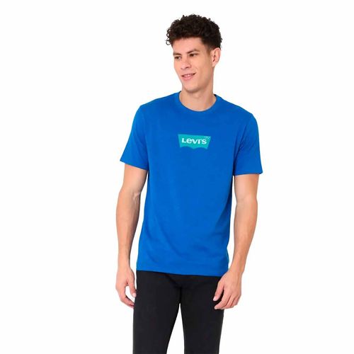 Playera Casual Para Caballero Levis Azul 22491-1643