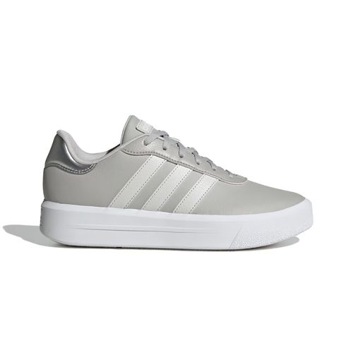 Tenis casual para dama Adidas gris id1970