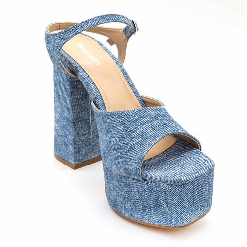 Zapatilla Casual Para Dama Due Scenty Azul 13402