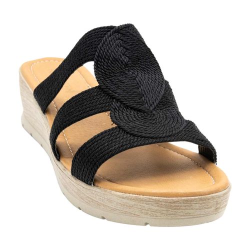 Sandalia Casual Para Dama Maureen Negro 3953