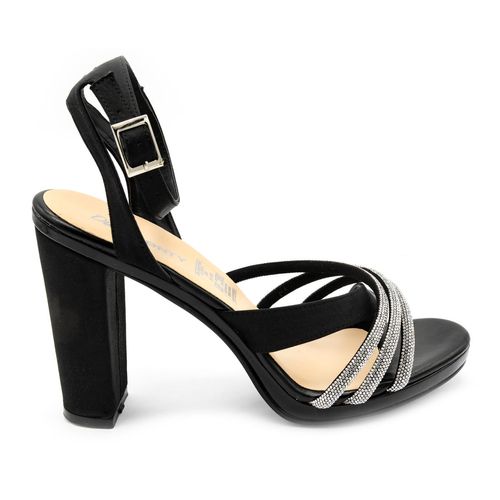 Zapatilla De Fiesta Para Dama Due Scenty Negro 9206