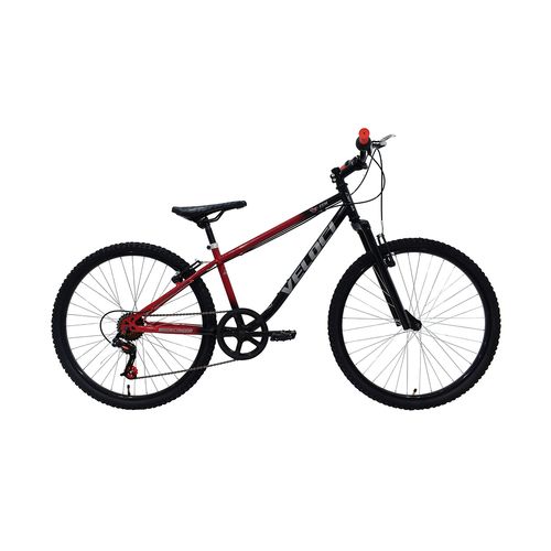 Bicicleta infantil Veloci r26 acero 1v. negro trx m/rig