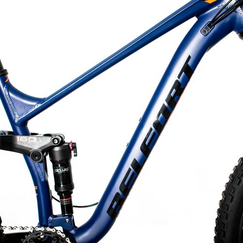 Bicicleta Belfort r27 12v t19 marino naranja balam 35 gold 2024