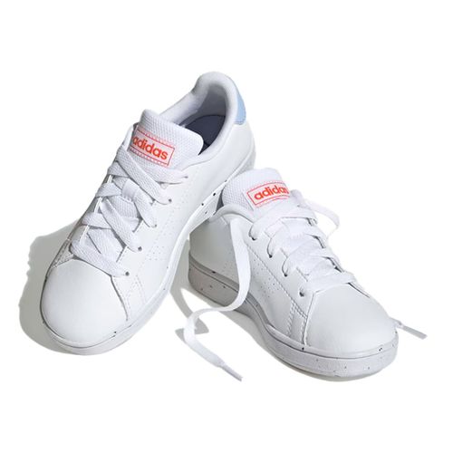 Tenis casual para niña Adidas blanco h06326
