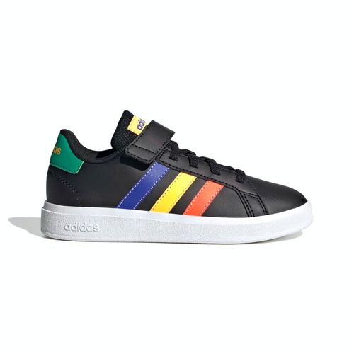 Tenis casual para niño Adidas negro hp8914