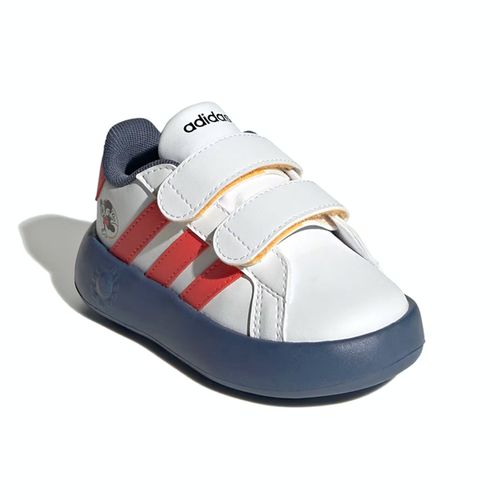 Tenis casual para niño Adidas blanco if4054