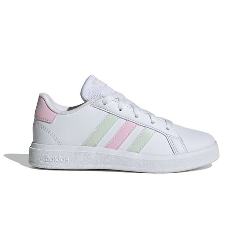 Tenis casual joven Adidas blanco ih4886