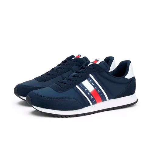 Tenis Choclo Para Caballero Tommy Hilfiger Azul Marino EM0EM01351-C1G