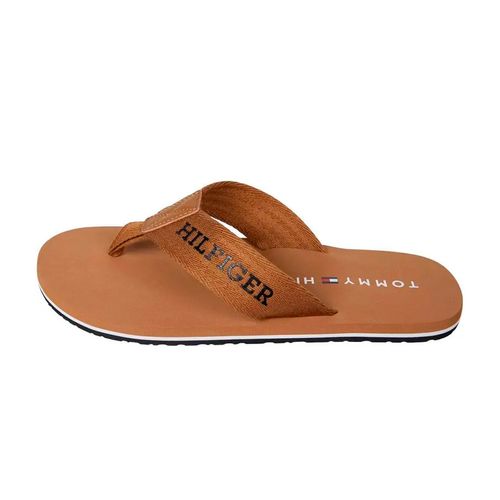 Sandalia De Playa Para Caballero Tommy Hilfiger Khaki FM0FM05237-GWJ