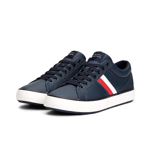 Tenis Choclo Para Caballero Tommy Hilfiger Azul Marino FM0FM05199-DW5