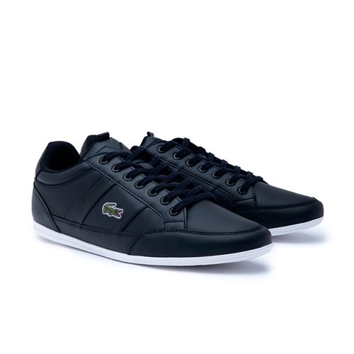 Tenis Choclo Para Caballero Lacoste Negro 41CMA0038MX