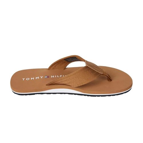 Sandalia De Playa Para Caballero Tommy Hilfiger Khaki FM0FM05237-GWJ