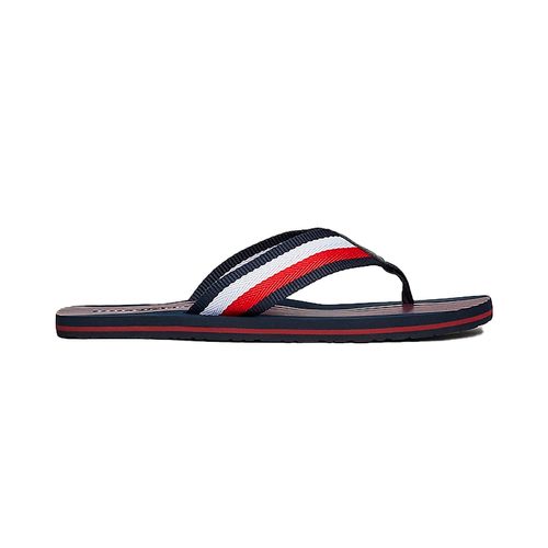 Sandalia De Playa Para Caballero Tommy Hilfiger Azul Marino FM0FM05236-DW5