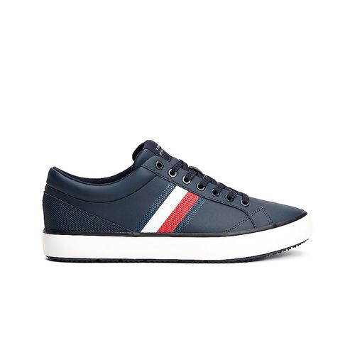Tenis Choclo Para Caballero Tommy Hilfiger Azul Marino FM0FM05199-DW5