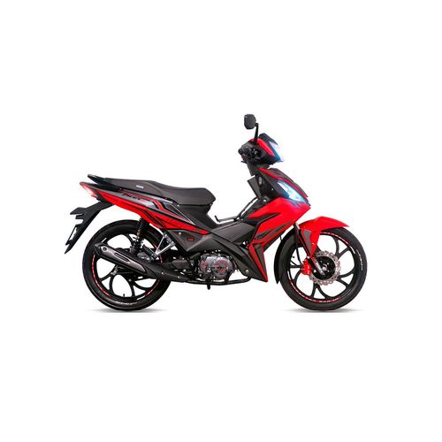 Motocicleta semiautomática Veloci rojo racer evo 150 CC 2025