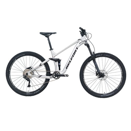 Bicicleta de montaña Belfort r29 10v. t19 acero blanco balam 35 silver 2024