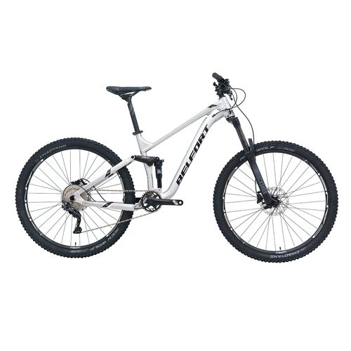 Bicicleta de montaña Belfort R29 10V. T19 acero blanco balam 35 silver 2024