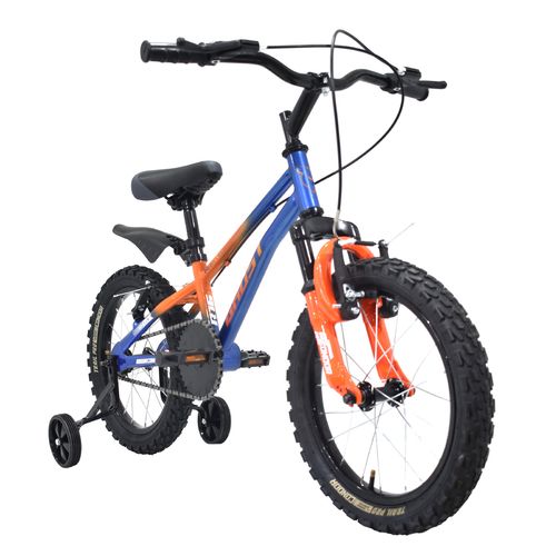 Bicicleta infantil Ghost R16 acero 1V. azul mark