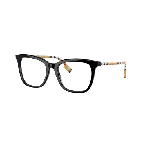 Armazón de lentes para dama Burberry square black 0be2390 3853 52