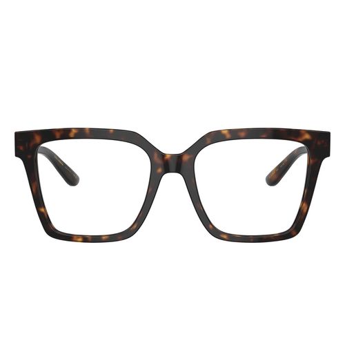 Armazón de lentes para dama Dolce & Gabbana square havana 0dg3376b 502 53
