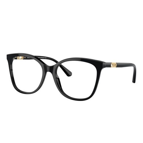 Armazón de lentes para dama Emporio Armani square shiny black 0ea3231 5017 54