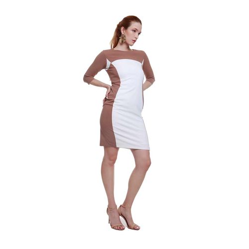 Vestido Casual Para Dama Lo Fassi  Beige 9937