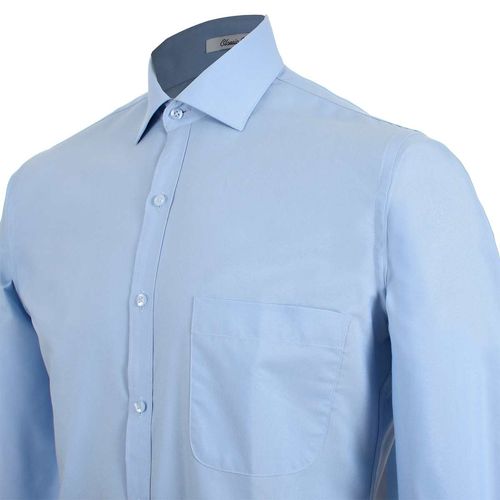 Camisa Michel Blanc azul para caballero 1029