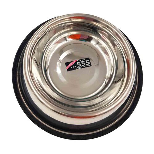 Plato para perro pet bowl plata 847-12464