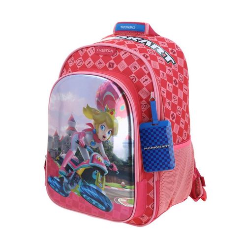 Mochila mario bros Chenson rosa mb66275-p