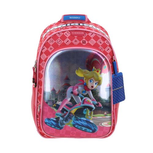 Mochila mario bros Chenson rosa mb66275-p