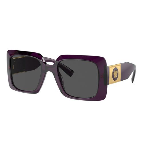 Lentes solares para dama Versace rectangle transparent purple 0ve4405