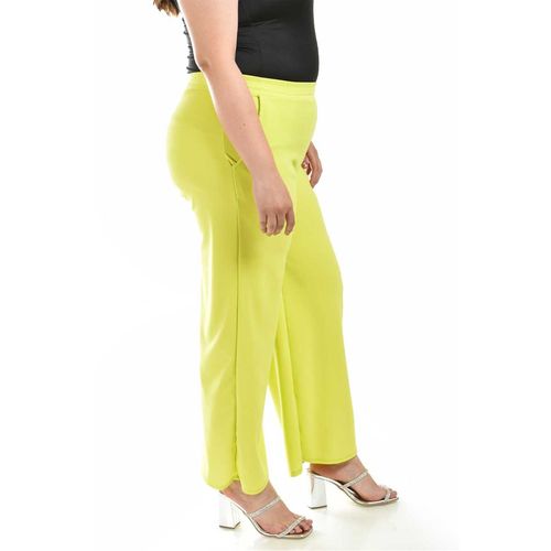 Pantalón casual para dama Roman Fashion verde 7045