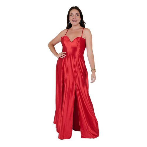 Vestido De Fiesta Para Dama Liz Minelli Rojo 3CL13256