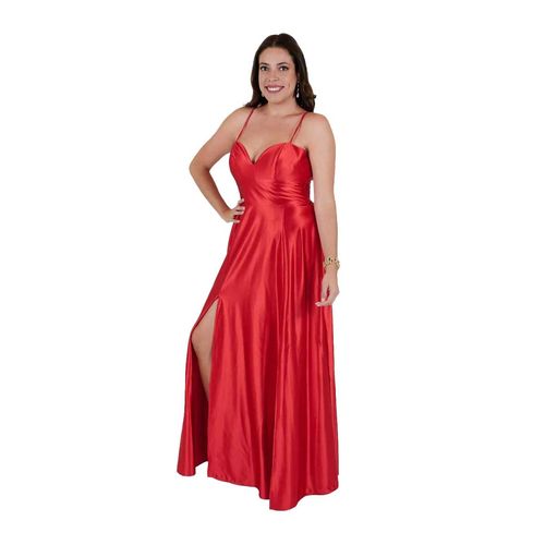 Vestido De Fiesta Para Dama Liz Minelli Rojo 3CL13256