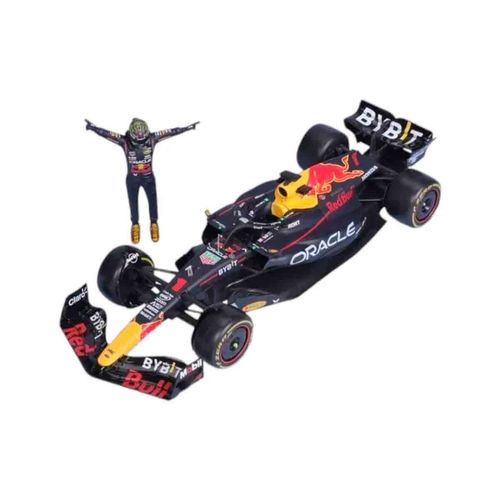 Auto a escala 1:24 race formula Oracle Red Bull negro 18-28036-M