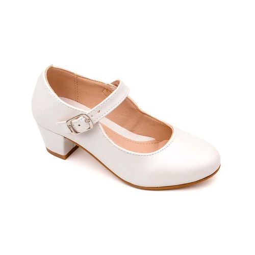 Zapato Casual Para Niña Jakuna Blanco 24177