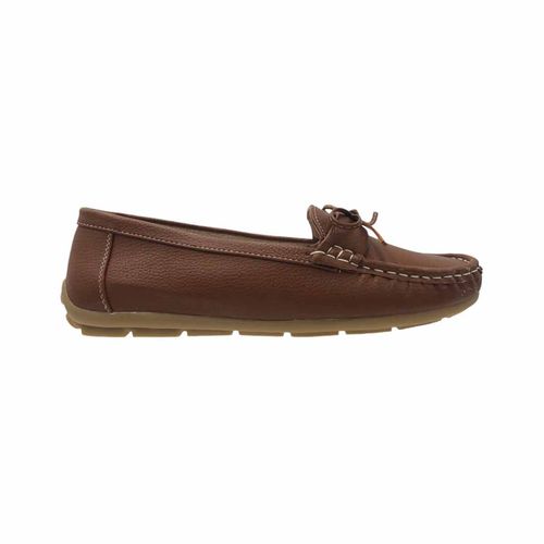 Zapato Confort Para Dama Comfort Fit Café 26565N