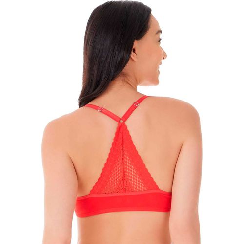 Brassiere Con Varilla Para Dama Skiny Rojo 75756